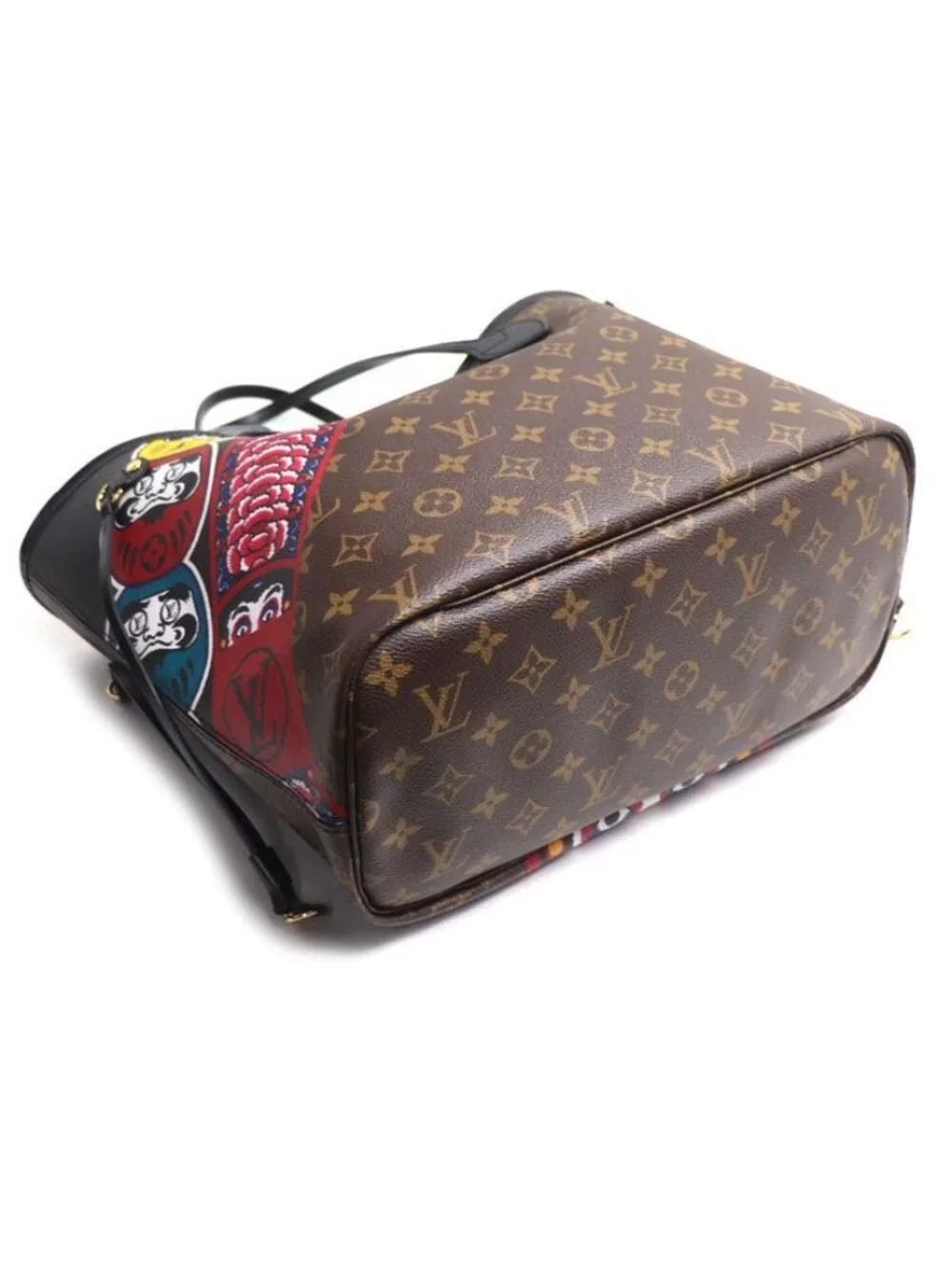 Louis Vuitton Neverfull MM Kansai Yamamoto Collaboration Tote Monogram Brown